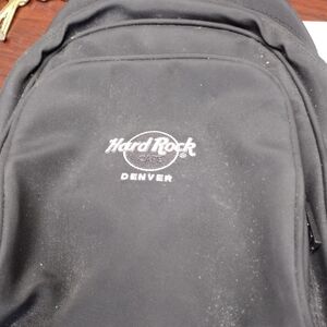 🙂Hard Rock Cafe Denver Smaller backpack 🎒12 x5 x 9